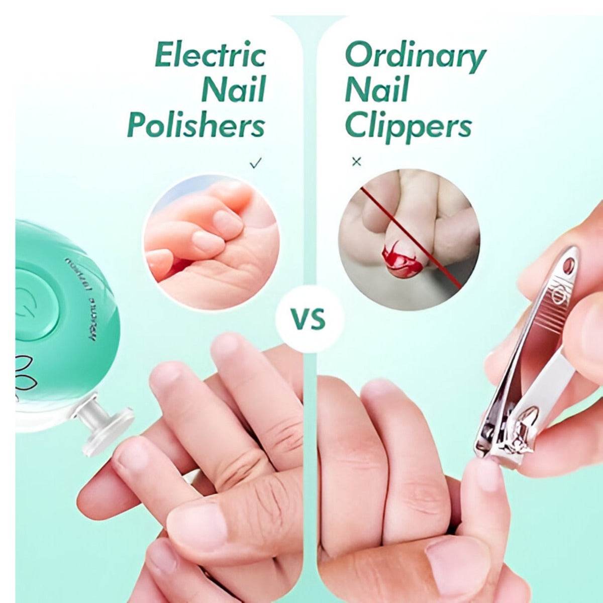 Electric Baby Nail File (Battery Operated) - DMC Wholesale