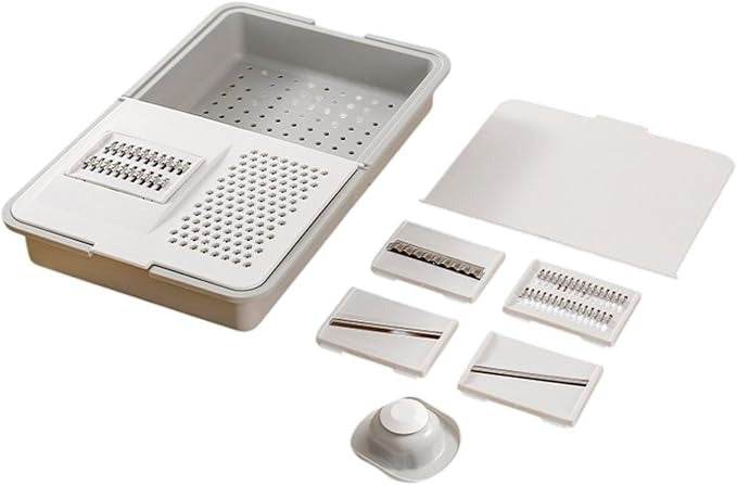 Manual Vegetable Slicer Drain Basket - DMC Wholesale