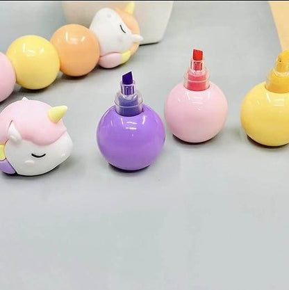 Bubble Head Unicorn Highlighters - DMC Wholesale
