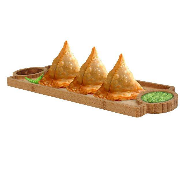 Bamboo Appetizer Platter (14x39cm) - DMC Wholesale