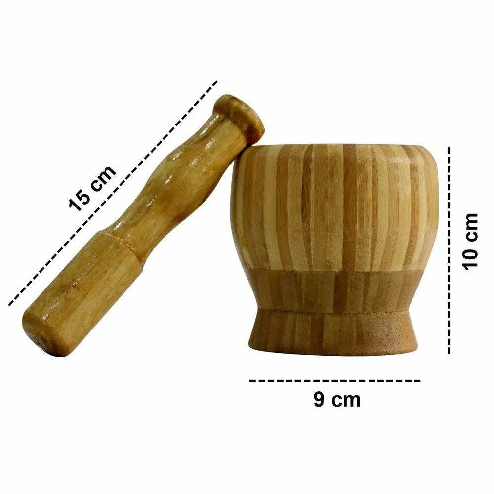 Bamboo Garlic Press - DMC Wholesale
