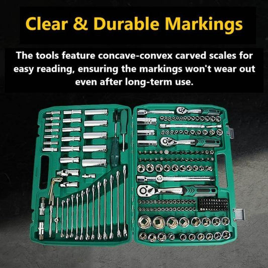 Compact Organised Multipurpose Tool Set (216 Pcs) - DMC Wholesale