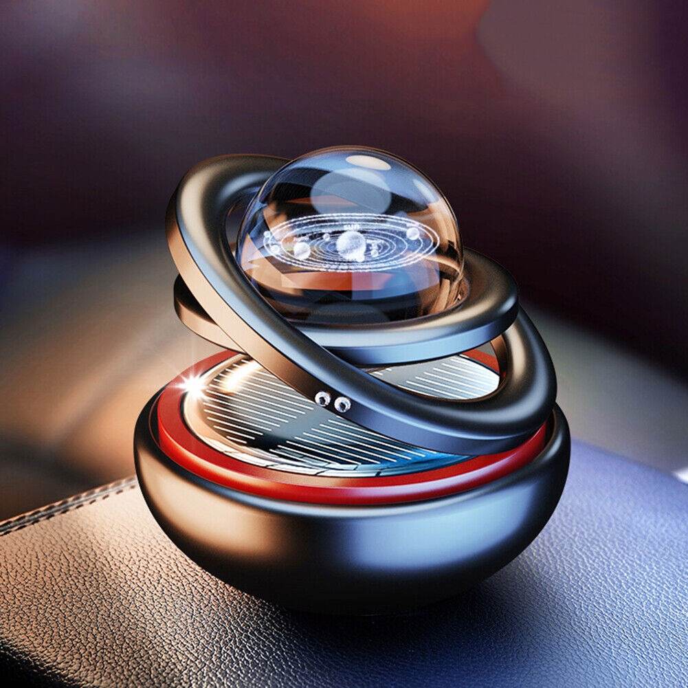 Solar Power Auto Car Rotate Aromatherapy Air Freshener - DMC Wholesale