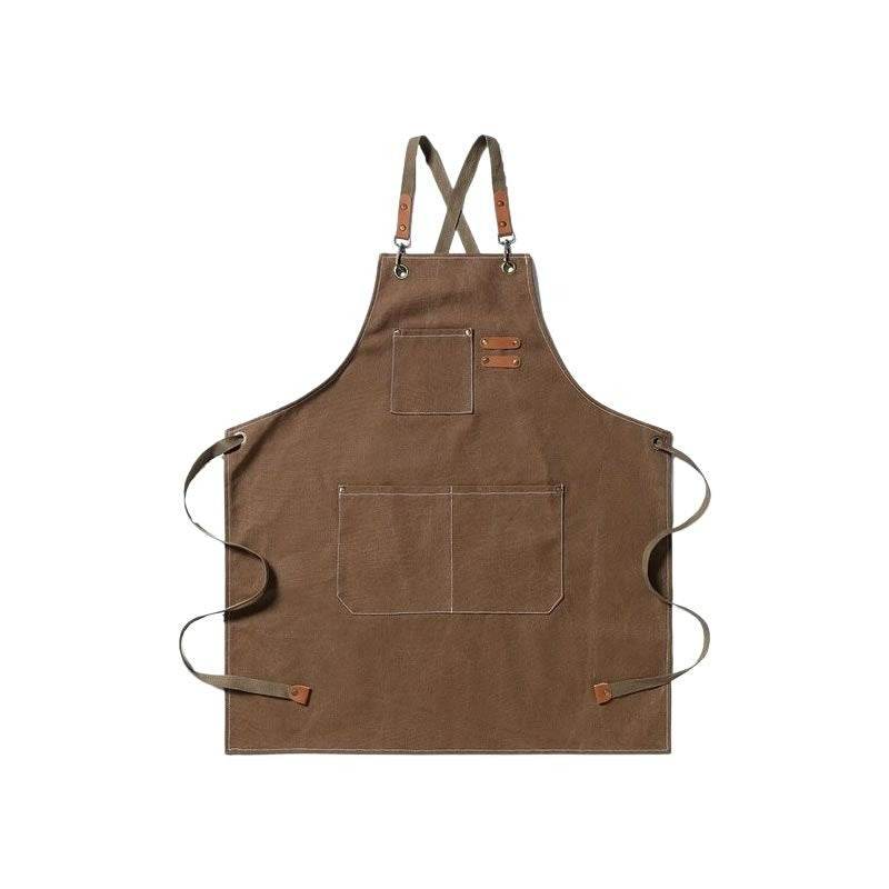 Cross Back Premium Quality Unisex Kitchen Apron - DMC Wholesale