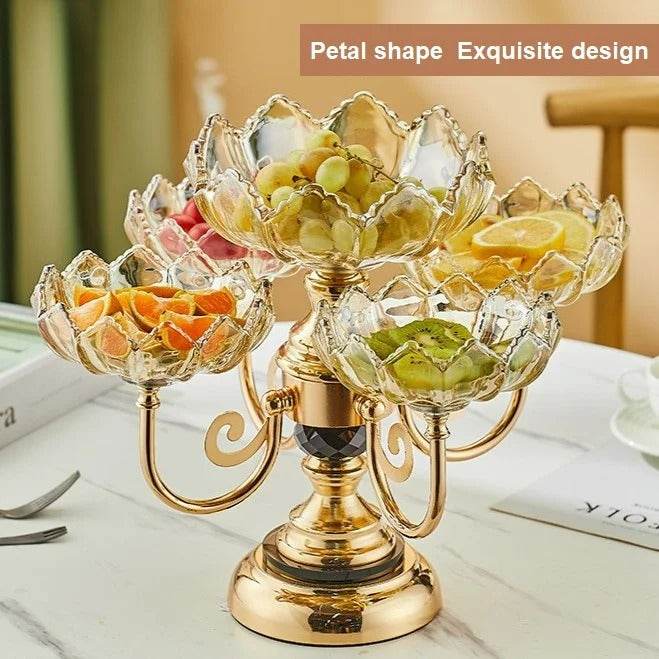 Five Plate Ornamental Fruit Bowl - DMC Wholesale