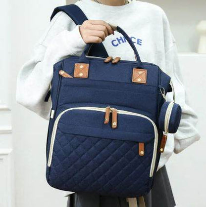 Multifunctional Bassinet Nappy Bag (Grey) - DMC Wholesale