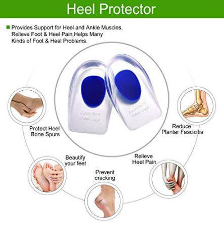 Silicone Healthy Heel Insole (2 pcs) - DMC Wholesale