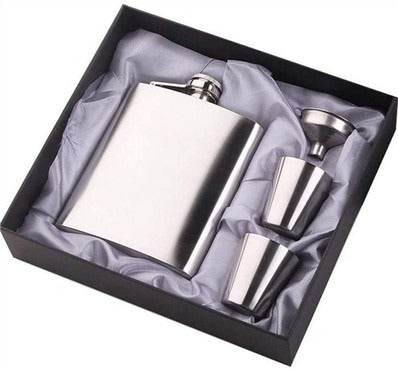 Portable Hip Flask Set - DMC Wholesale