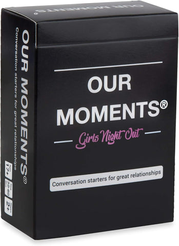 Fun Conversation Cards Game Girl's Night Out - Alt View