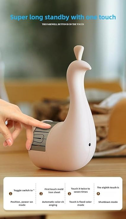 Peacock Projection Lamp