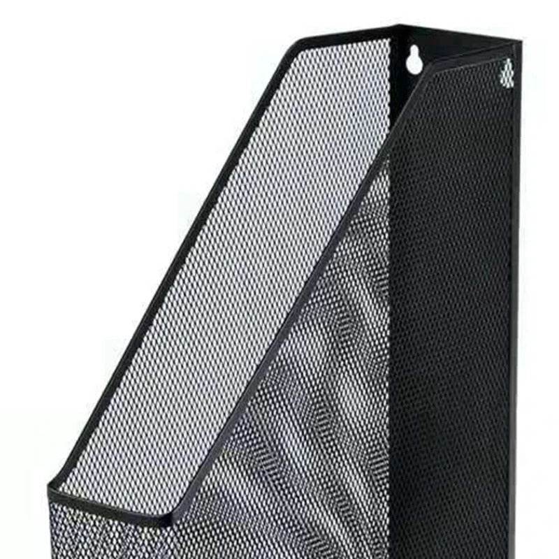 Mesh Metal Desk Book Organiser (1 Compartment) - DMC Wholesale