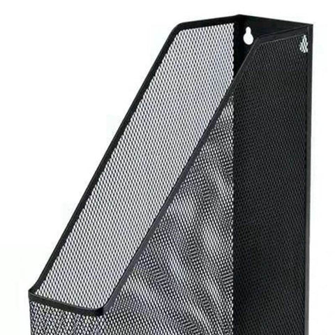 Mesh Metal Desk Book Organiser (1 Compartment) - Alt View