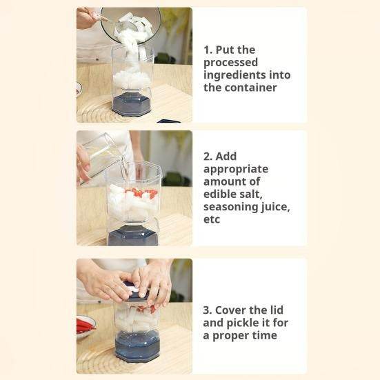 Pickle Jar With Flip Strainer - DMC Wholesale