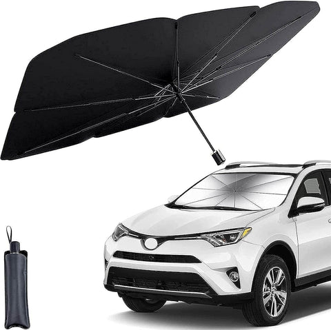Car Windshield Sun Shade Umbrella - Alt View