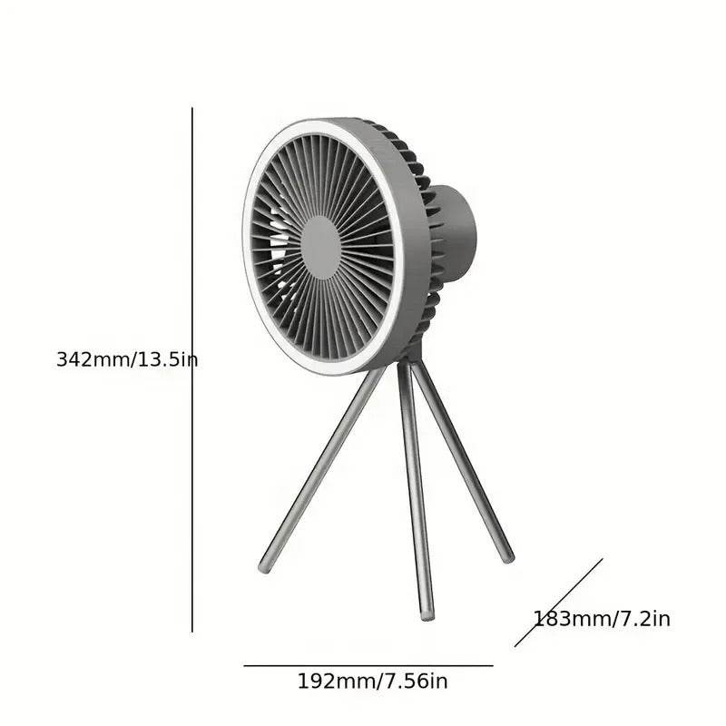 Multifunctional Mini Chargeable Fan With Night Light - DMC Wholesale