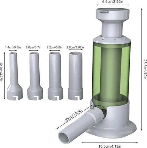 Kitchen Homemade Sausage Machine With 4 Tubes - Alt View