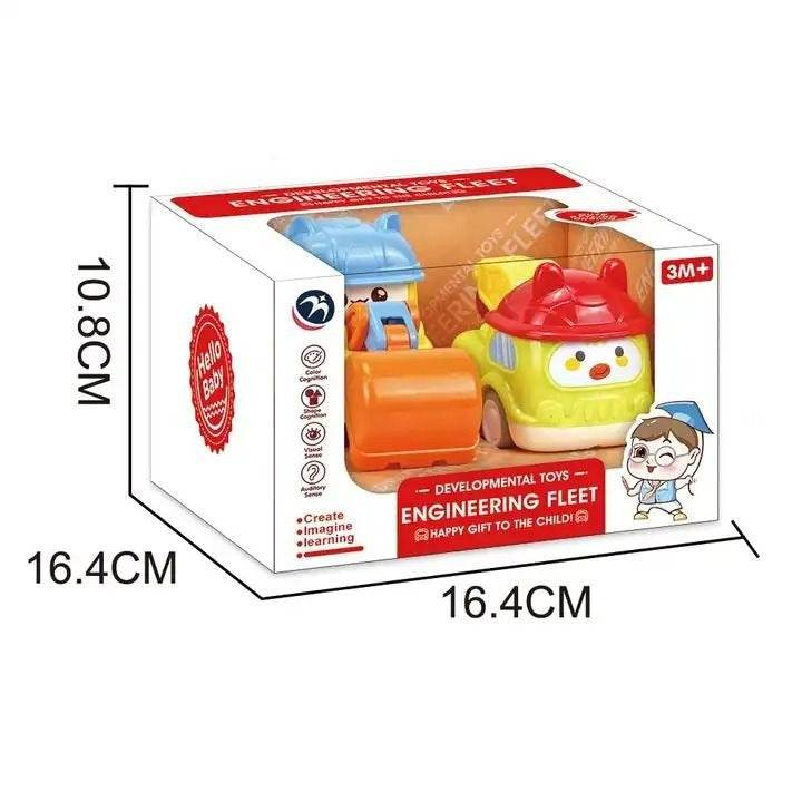 Early Learning Educational Engineering Fleet Car Set (2 pcs) - DMC Wholesale