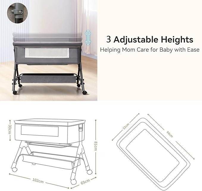 Luxury Crib Baby Bed - DMC Wholesale