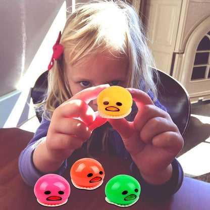 Egg Yolk Pressure Ball Squeeze Toy (Each) - DMC Wholesale