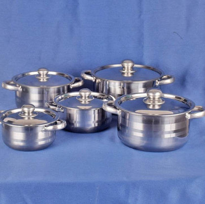 Induction Cookware Set (10 pcs) - DMC Wholesale