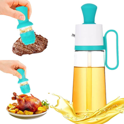 Brush And Pouring Seasoning Bottle (630ml) - DMC Wholesale