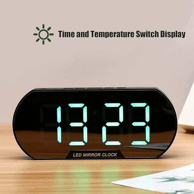 Mirror Function Digital Alarm Clock - DMC Wholesale