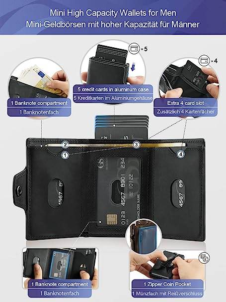 RFID Men's Wallets - DMC Wholesale