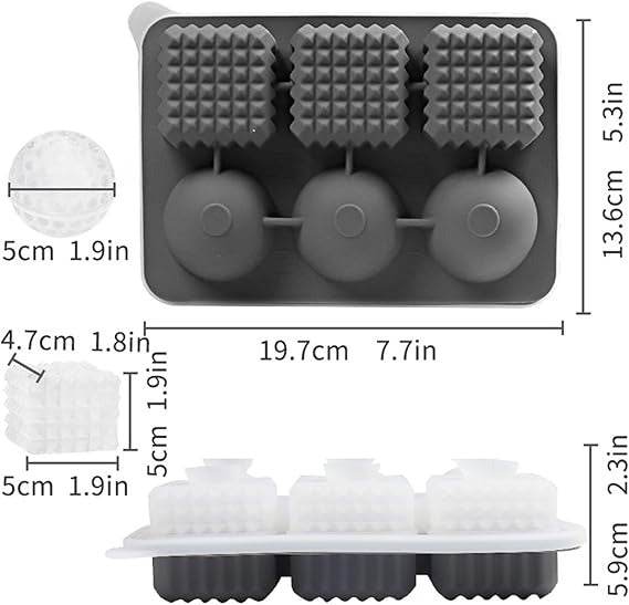 Large Ice Cubes Mold (19.7x13.6cm) - DMC Wholesale