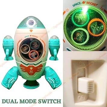Space Rocket Musical Toy - DMC Wholesale