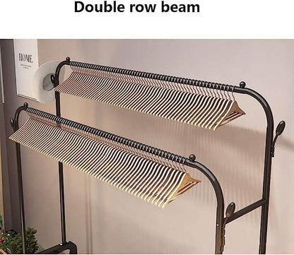 Clothing Garment Rack With Wheels - DMC Wholesale