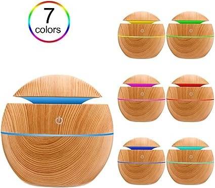 LED Ultrasonic Aroma Humidifier (130ml) - DMC Wholesale