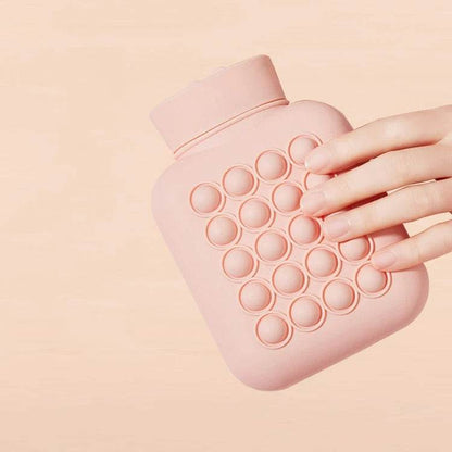 Hot And Cold Compress Water Bottle Pop-It Bag (500ml)(Yellow) - DMC Wholesale