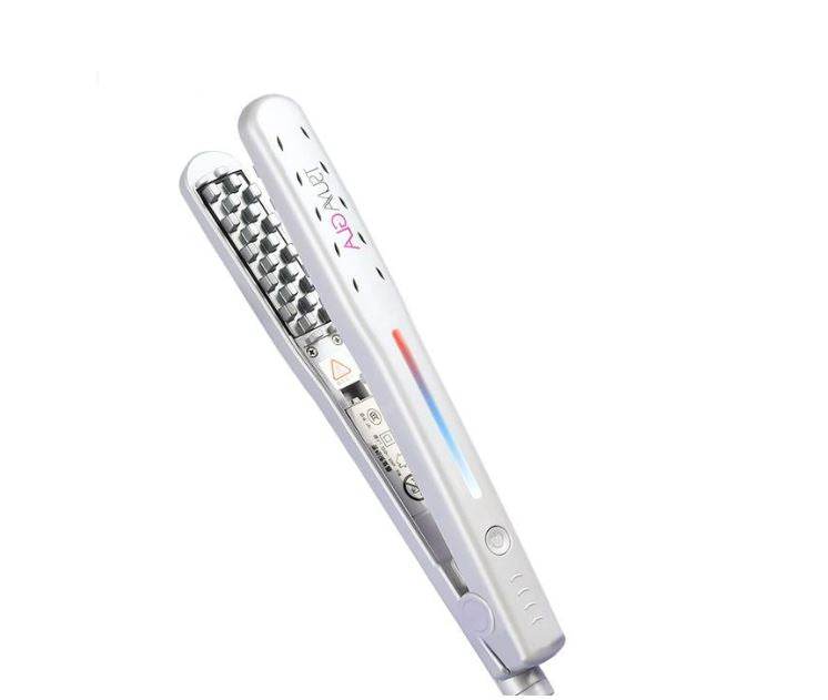 3D Grid Fluffy Hair Ceramic Curling Iron - DMC Wholesale