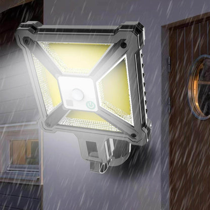 Square Motion Sensor Solar Street Lamp - DMC Wholesale