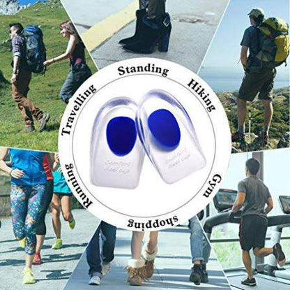 Silicone Healthy Heel Insole (2 pcs) - DMC Wholesale