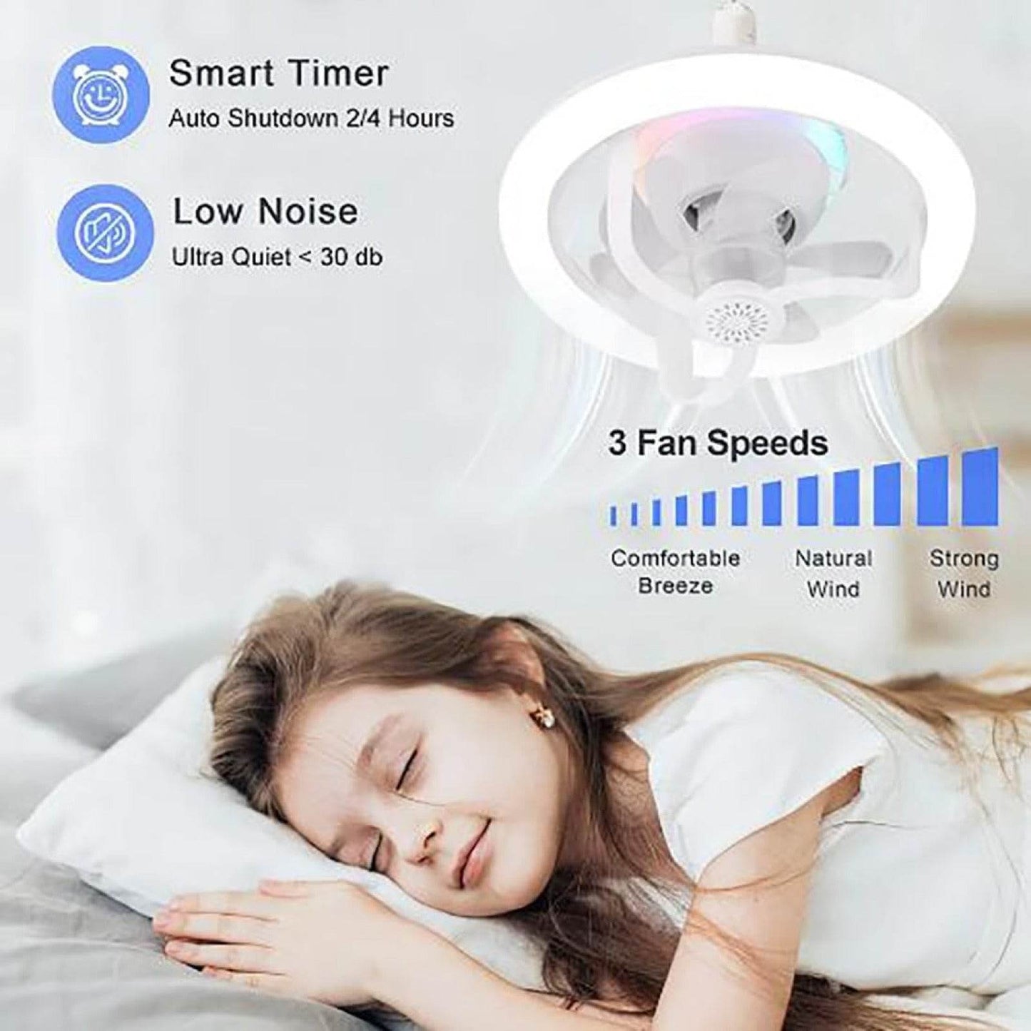 Socket Fan Light - DMC Wholesale