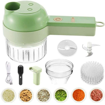 4in1 Electric Handheld Vegetable Cutter - DMC Wholesale