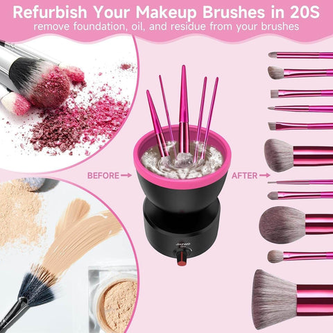 Electric Makeup Brush Cleaner - Alt View