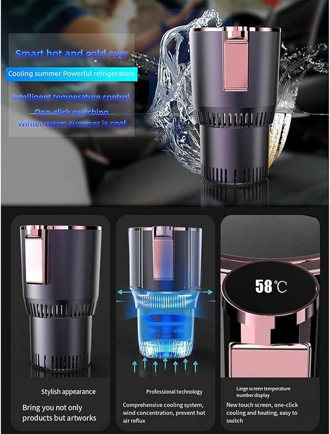 Car Smart Hot and Cold Cup Cup Holder - DMC Wholesale