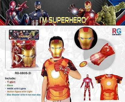 Action Figures with Mask - Ironman - DMC Wholesale