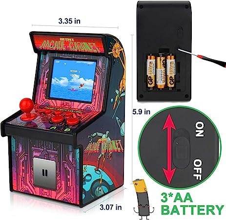 Super-Mini Retro Arcade Game Cabinet Machine - DMC Wholesale