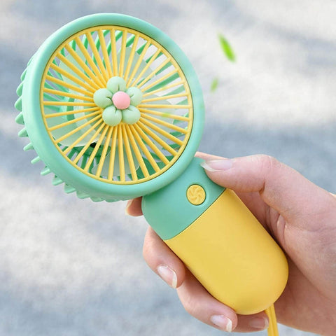 Portable Rechargeable Handheld Fan - Alt View
