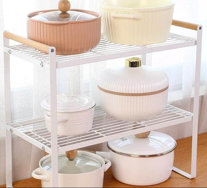 Multifunctional Steel Rack (2 Tier) - DMC Wholesale
