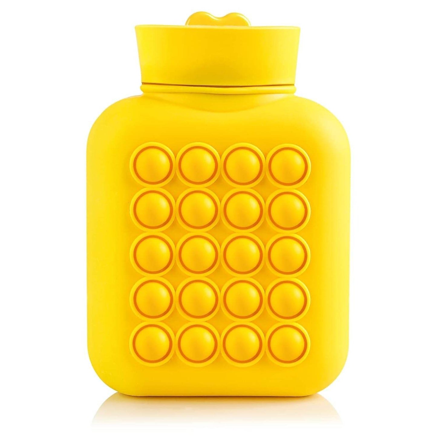 Hot And Cold Compress Water Bottle Pop-It Bag (500ml)(Yellow) - DMC Wholesale