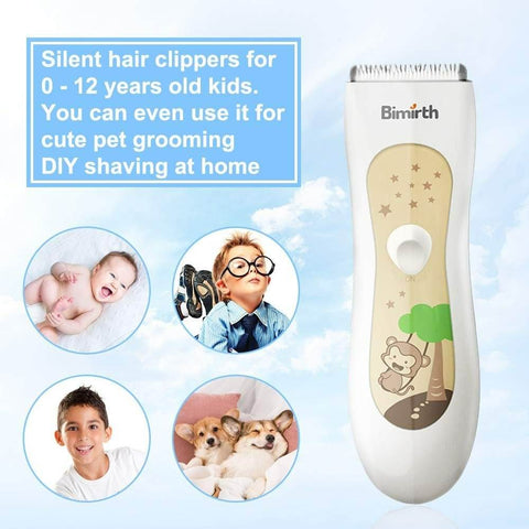 Quiet Cordless Hair Clippers For Children - Alt View