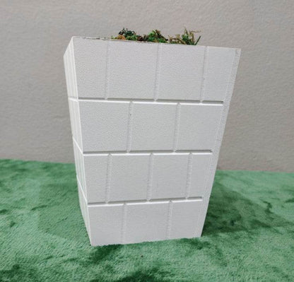 Small Square Flower Pot (16cm) - DMC Wholesale