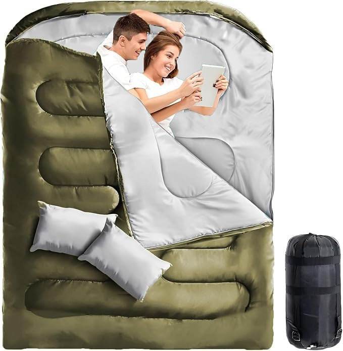 Double Sleeping Bag for Adults - DMC Wholesale