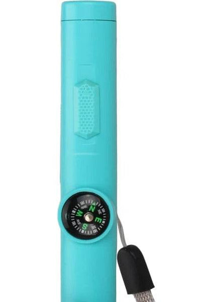 Emergency Whistle Flashlight With Compass And Laser - DMC Wholesale