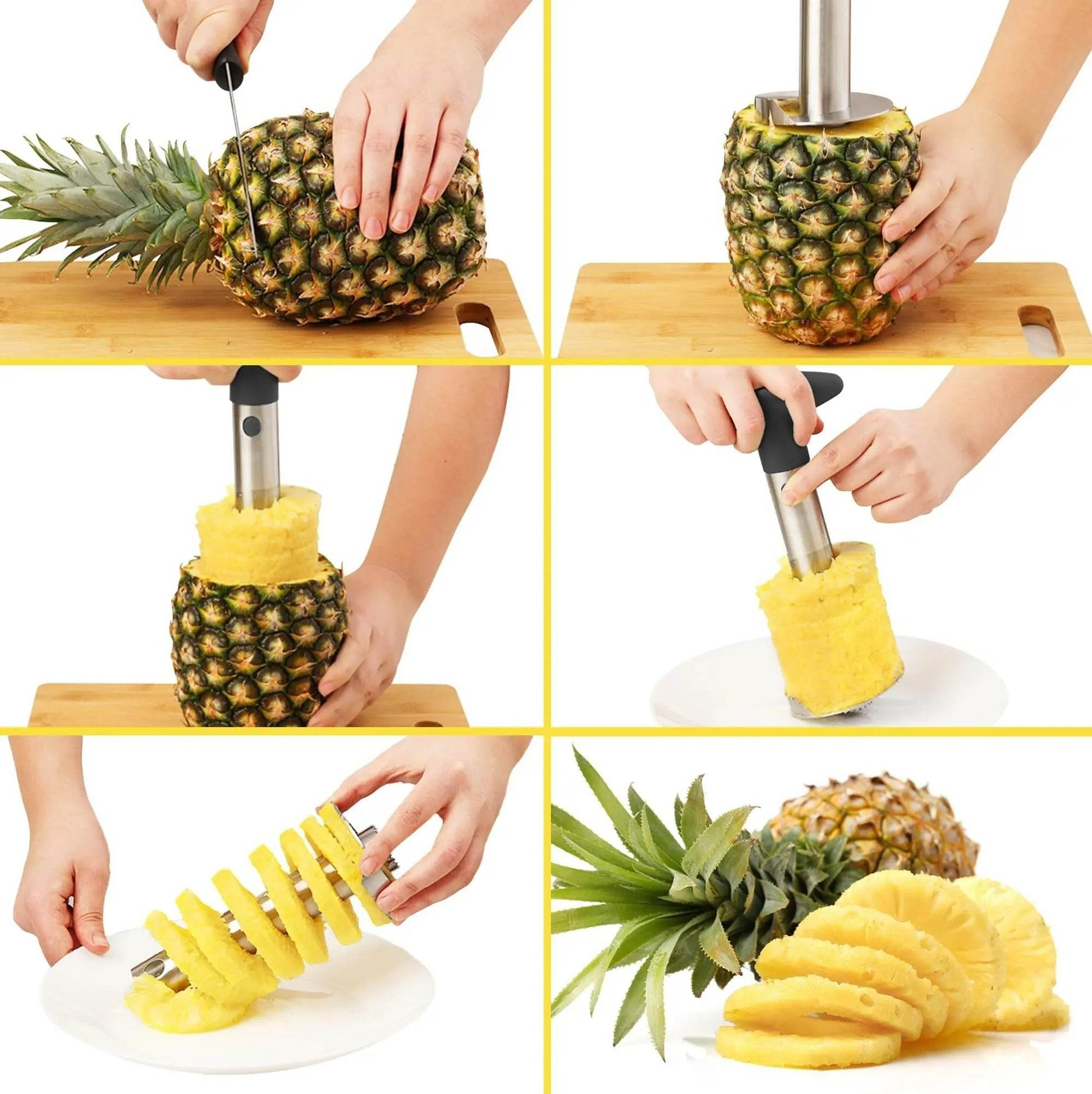 Stainless Steel Pineapple Slicer - DMC Wholesale
