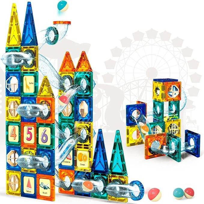 Magnetic Building Blocks (168 pcs) - DMC Wholesale